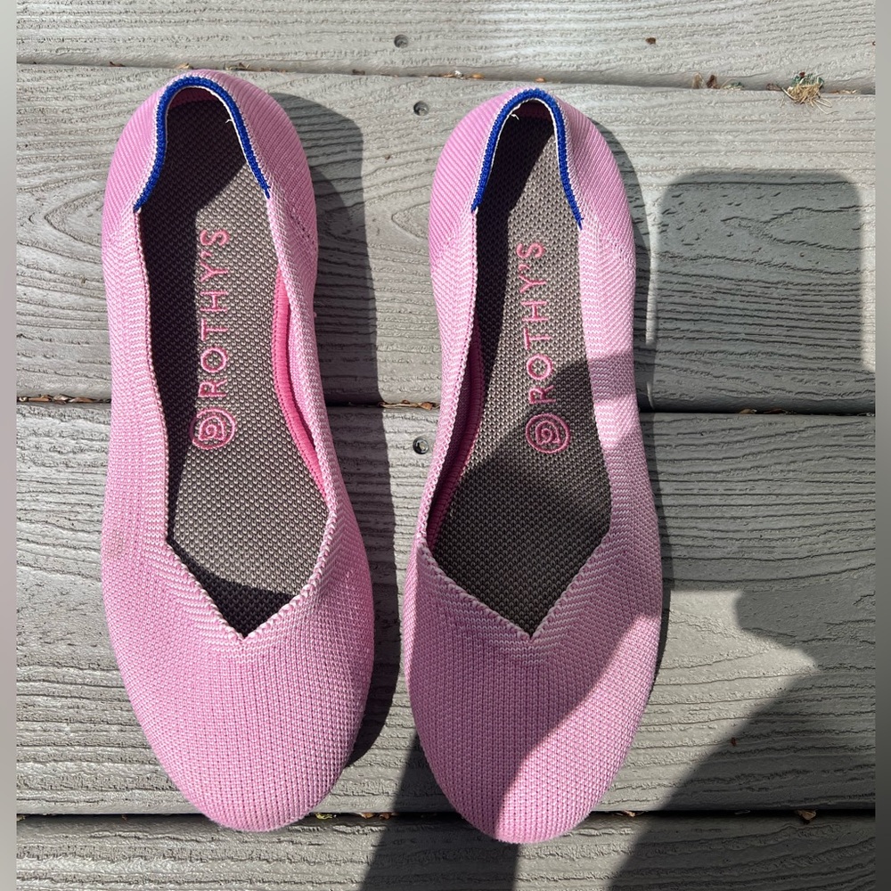 Rothy’s Round Toe Flats Pink